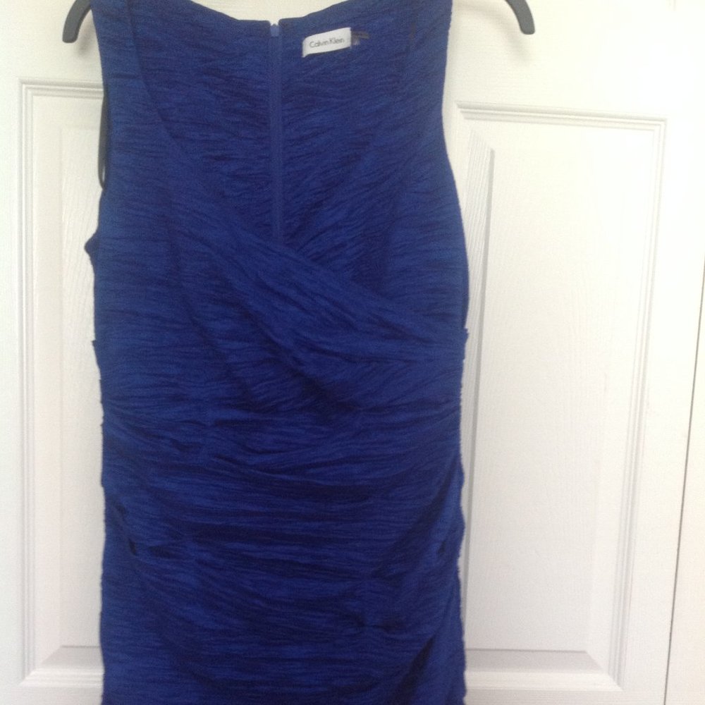 FORMAL BLUE SHORT DRESS